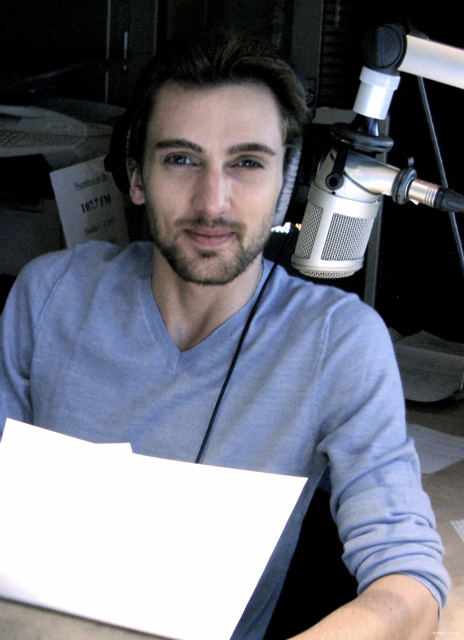 animateur radio Frédéric Haury 107.7FM